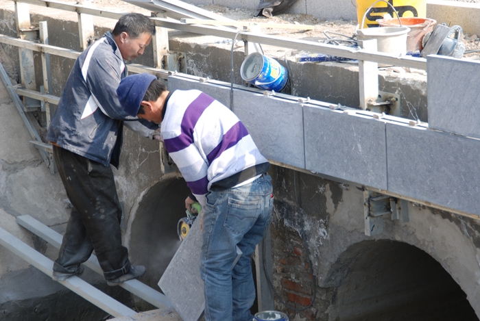 道路施工现场